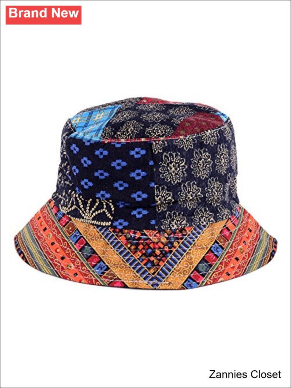 🤠 Reversible Lightweight Printed Bucket Hat Packable Cotton Unisex Outdoor